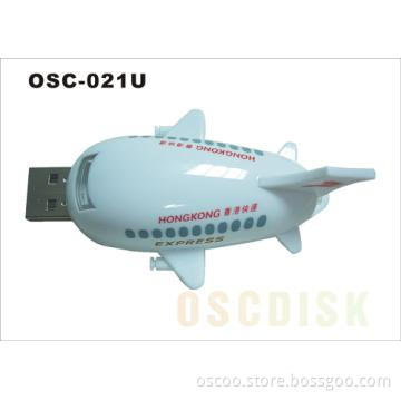 Airplane style USB Flash Drive with Plastic body